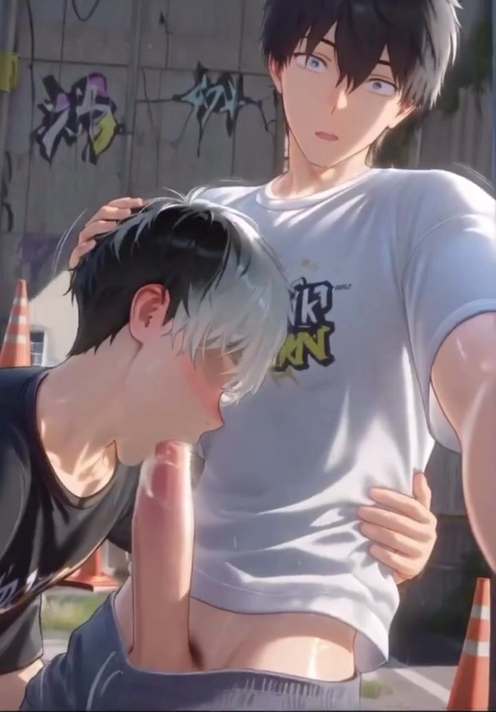 18 year old AI boy blowjob gifs