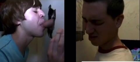 18 year old glory hole cock sucking