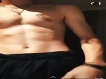 Ross shows off that 18 year-old baseball ass for the boys