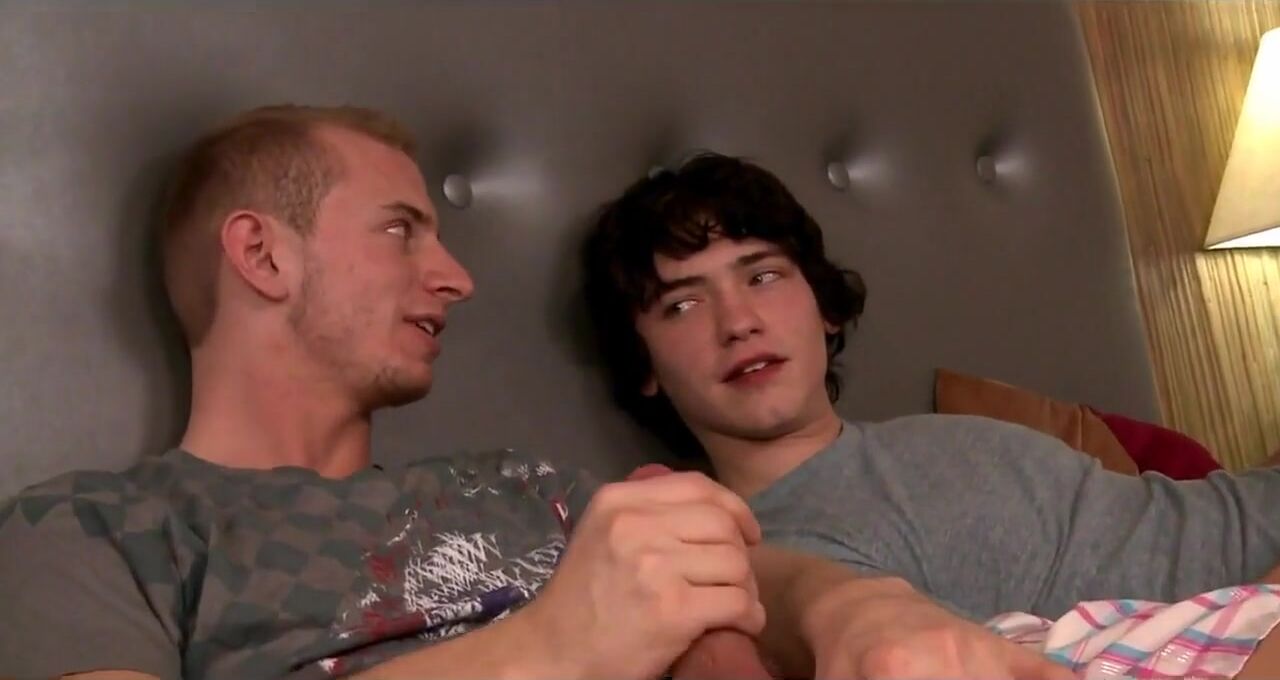 Two horny boys pound each other