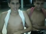 Skinny straight friends go hot and wild