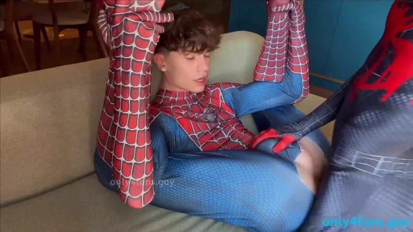 Spider-man twinks jonas और angelicboy बिना condom