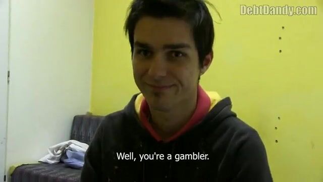 Debt dandy 2012: twink pays with his ass