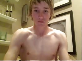 20yo jacking teen- cums!