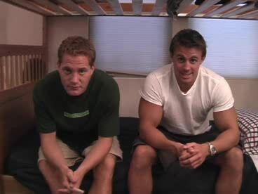 Dean et brett, minets musclés en bareback