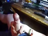 Big load of jizz explodes