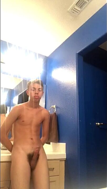 Bw hot guy shows off hot body