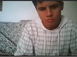 Boy masturbates on couch