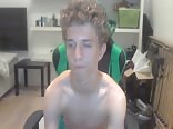 Gaming chair keeps twink riding daddy's bareback cock