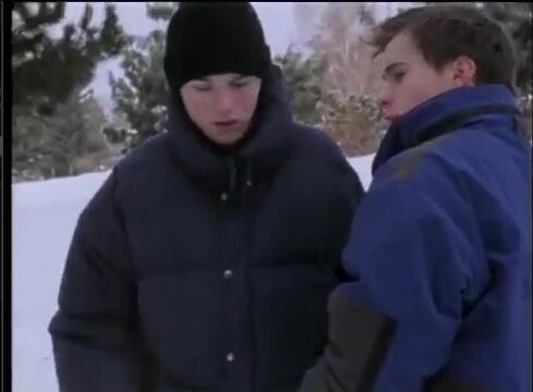 Snowy twink kiss movie