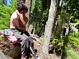 Aa vid - gay porn amateur cutie sucks bf in the woods
