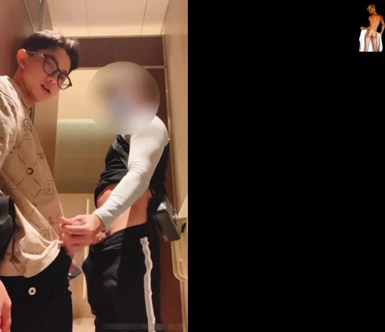 Asian twinks drain each other cum
