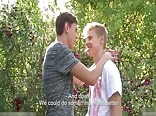 Hot blond boy barebacked in gay porn tube vid