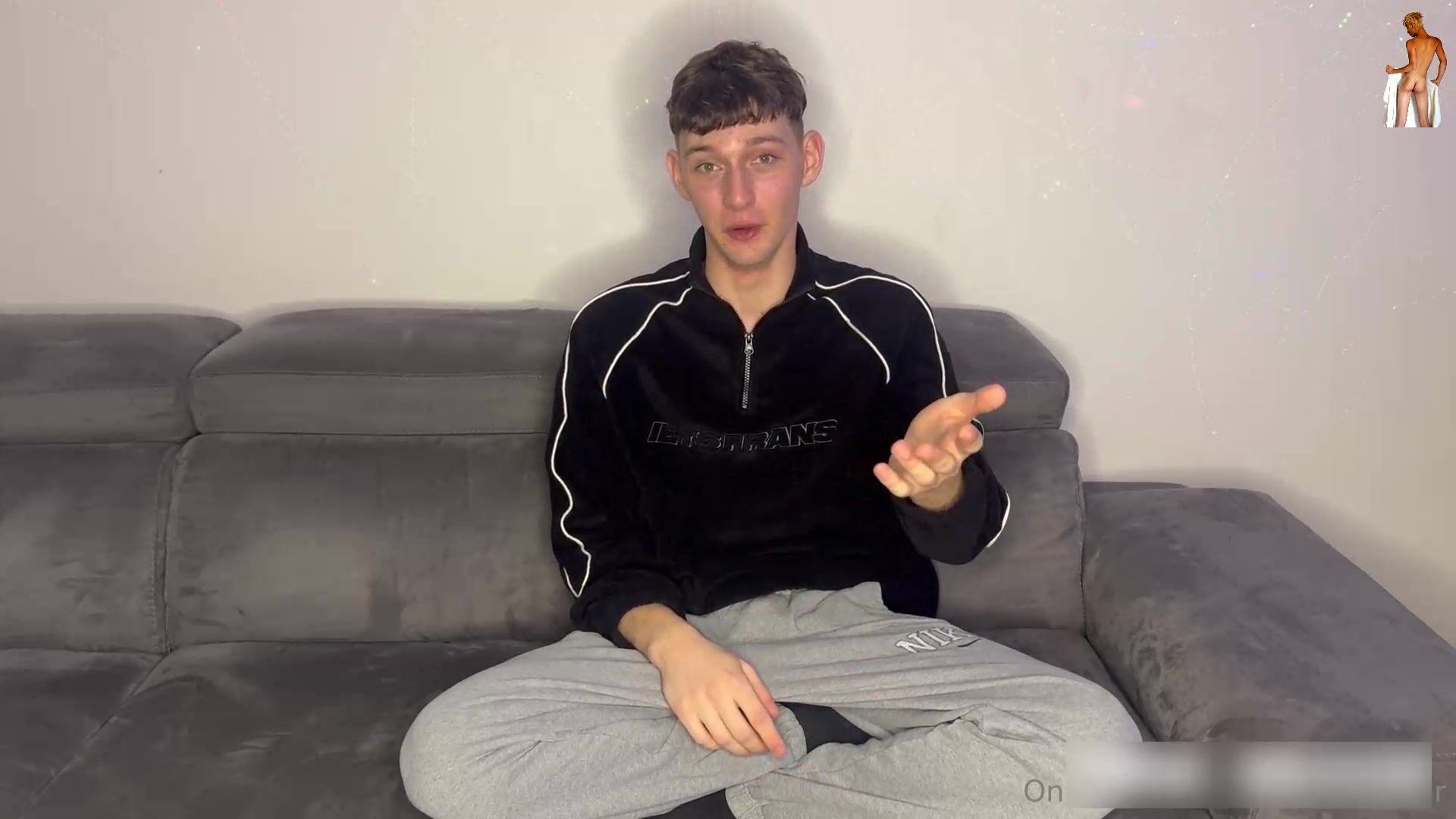 Casting eines heißen twinks - amateur-schwulen-sex-video