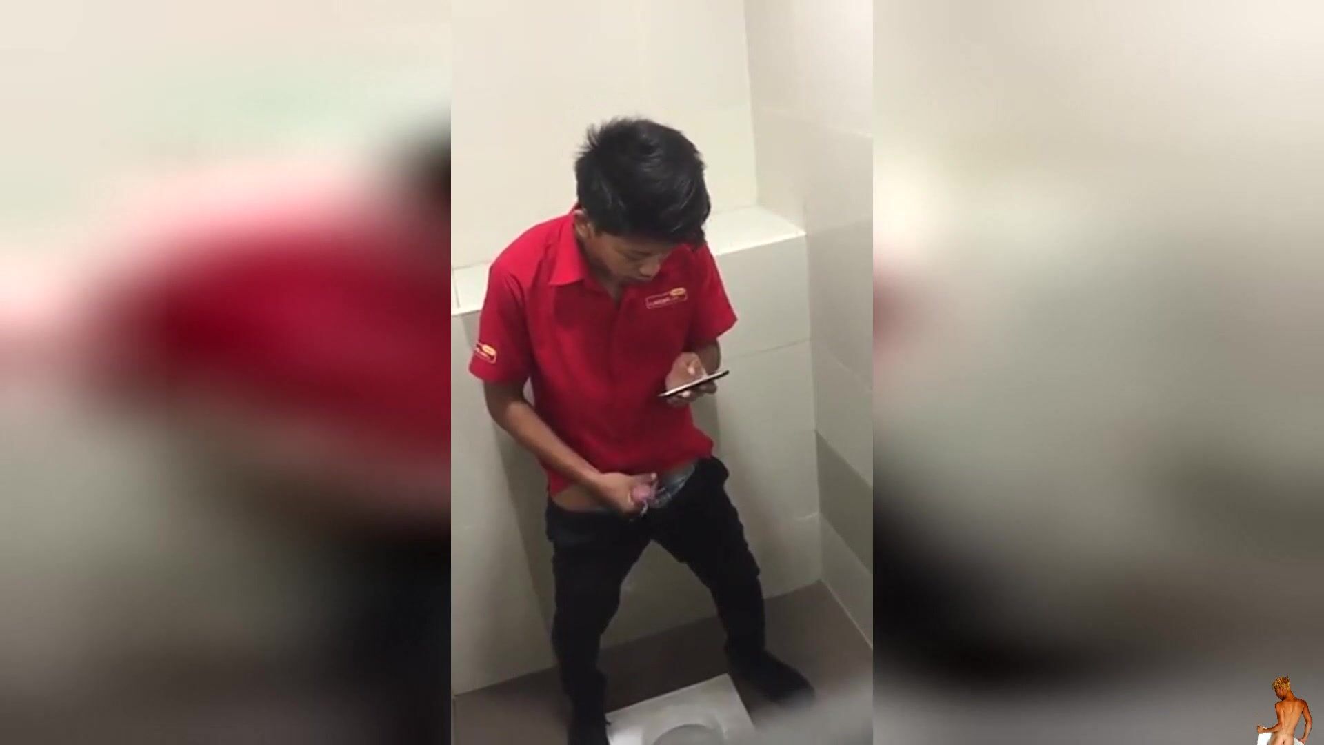 Aa vid - gay porn spied at work asian boy in bathroom amateur twink...