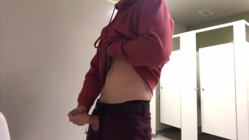 Wanking in school toilet