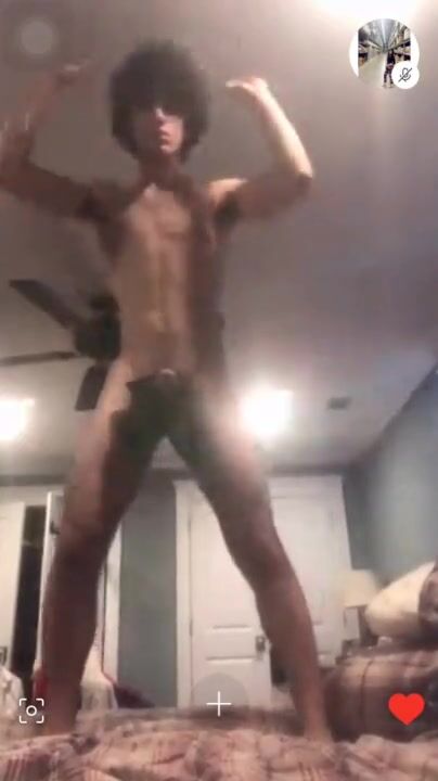 My teen slave boy jack services his master
