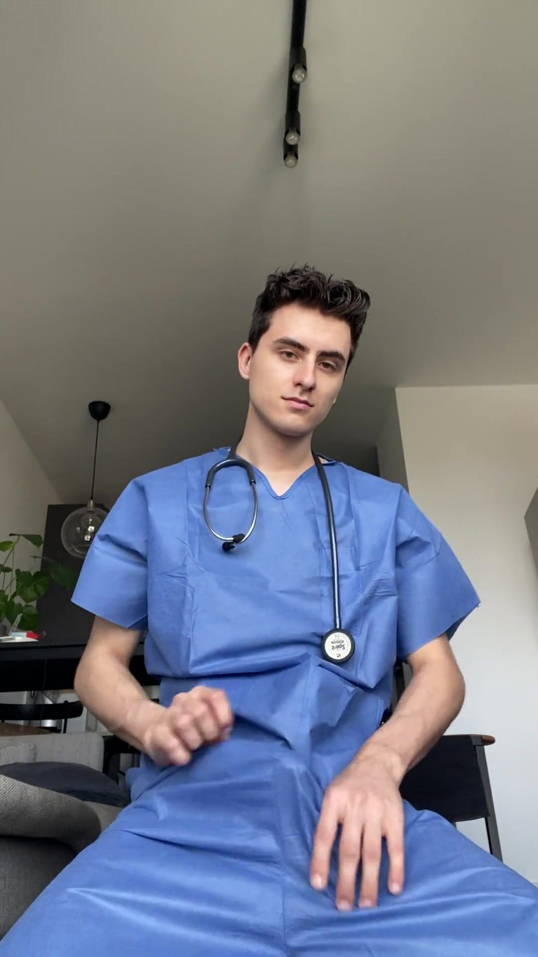 [abx][4][436] - young hot doctor masturbates