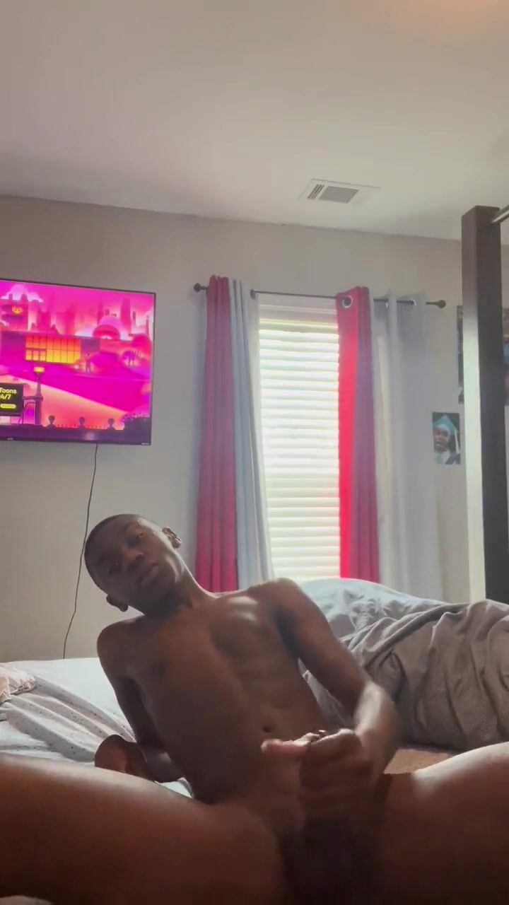 [abx][a][011] amateur black boy wanking and hot cumshot
