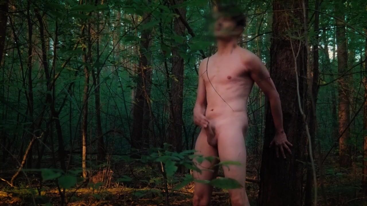 Wald wichsen abspritzen
