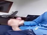 Jerking my cock after class, boys porn