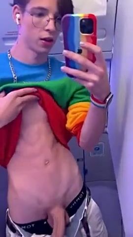 Pride kitten gets fucked on airplane