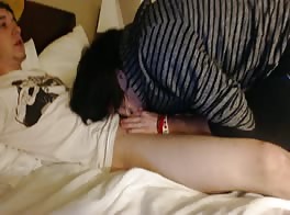 Alex heart sucking cock in custom skype videos
