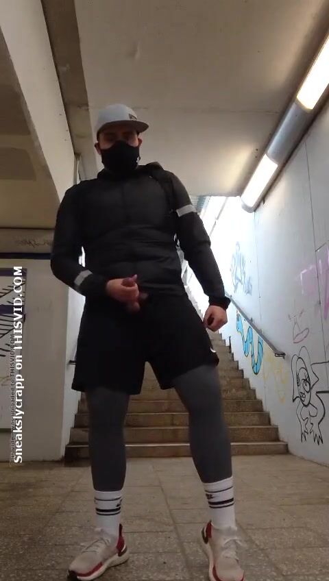 Almost caught poppers cum