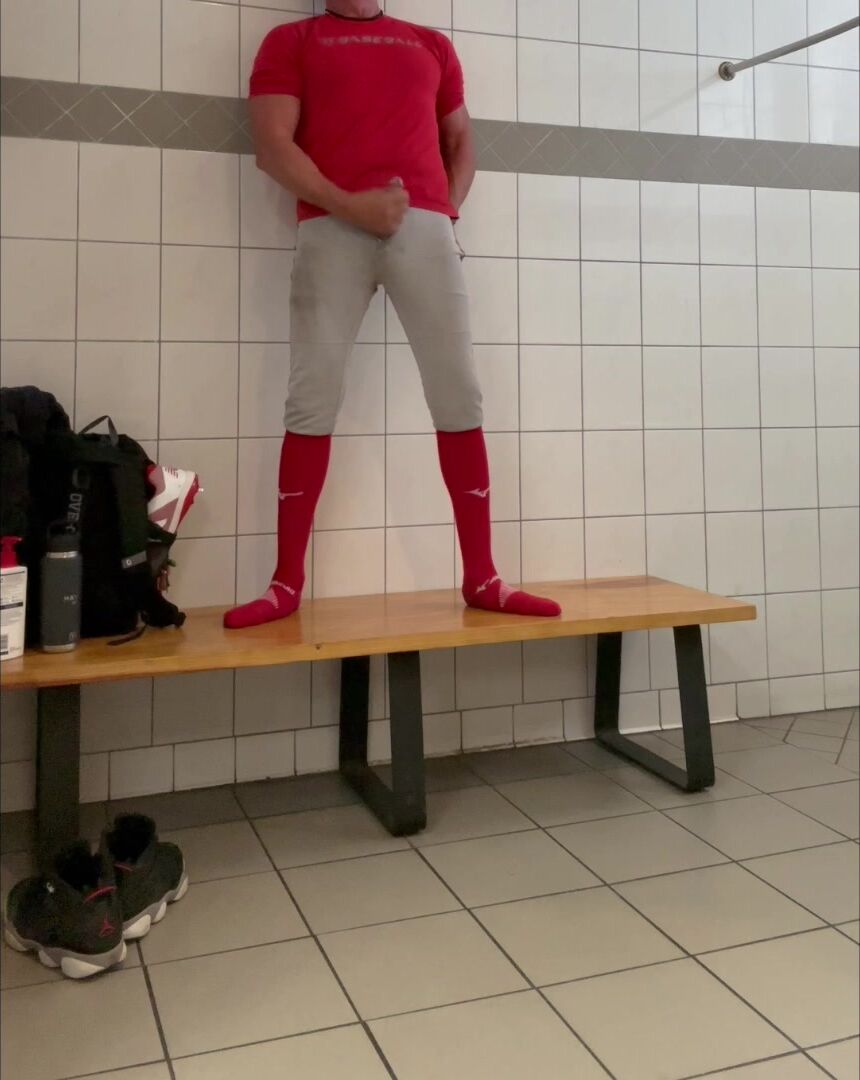 Baseball-ausrüstung, jockdad87 schwängert einen alpha-muskelmann in...