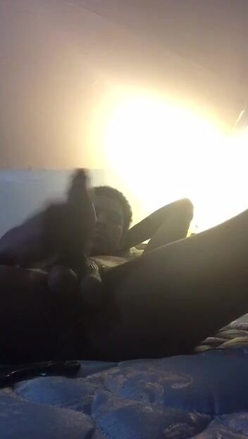 Schwarzes amateurvideo 2