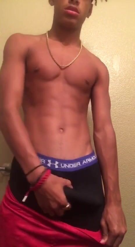Amateur black strip video