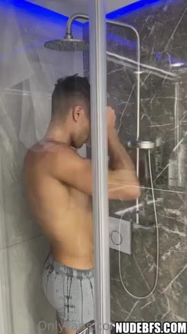 业余细腰男老爹肌肉生屌