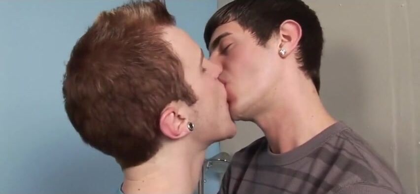 Super cute twinks anal action