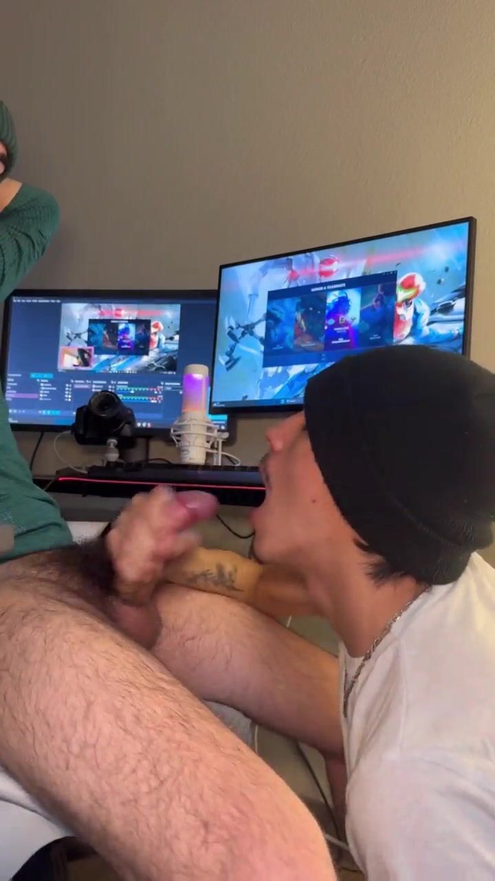 Anything to distract my gaymer friend from playing boys porn