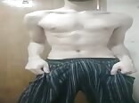 Argentine stud strips bare for gay tube