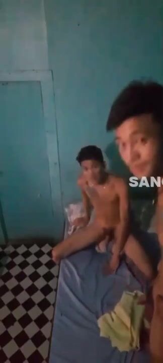 As his cock stiffens, malay baby