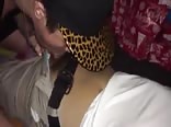 Asian boy worships cock in blowjob heaven