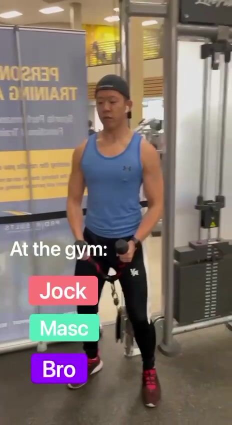 Asian hunk before and after