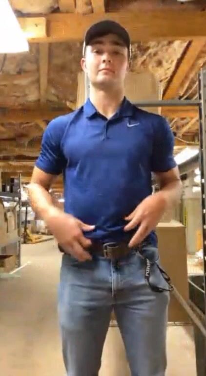 At work jo 3 office jerk off session