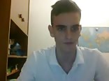 Austrian cutie cums on cam (big smooth cock)