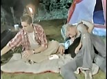 Bareback camp 3way outdoors gaytube action