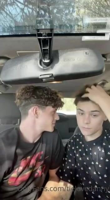 Bareback sex car trip amateur twinks porn