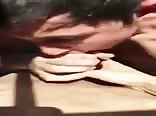 Enthusiastic teen baseball player sucks first cock in car