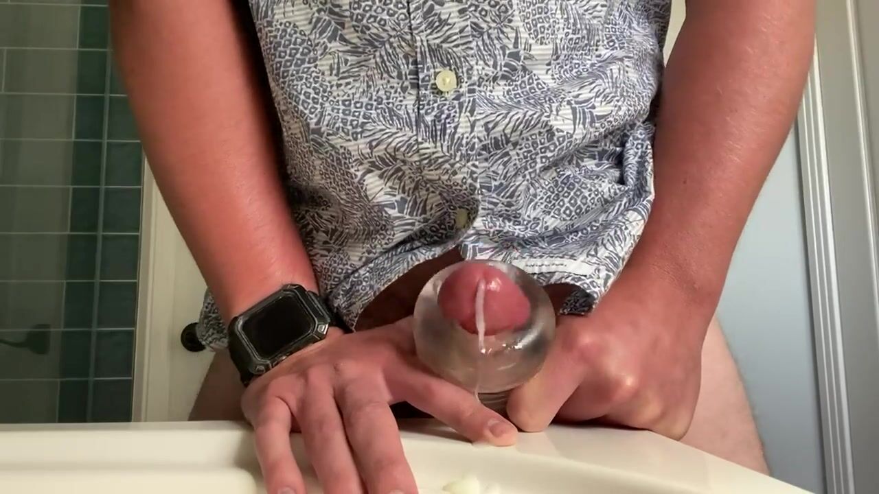 Bathroom fleshjack cum
