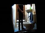Caught wanking in the bathroom: raw gay action