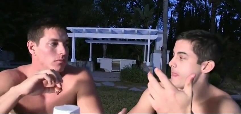 Bbq by the pool then bed action