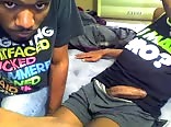 Ebony couple goes hard