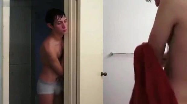Beautiful boyfriends swimming fun leads to hot sucking and bareback...