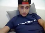 Beautiful masturbation of a handsome boy all smooth on cam