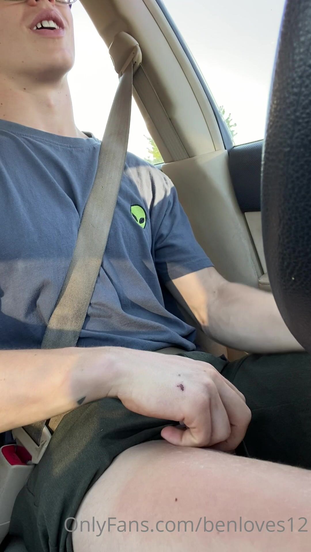 Ben takes a car ride
